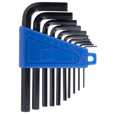 RS PRO 537-748 Hex Key Set