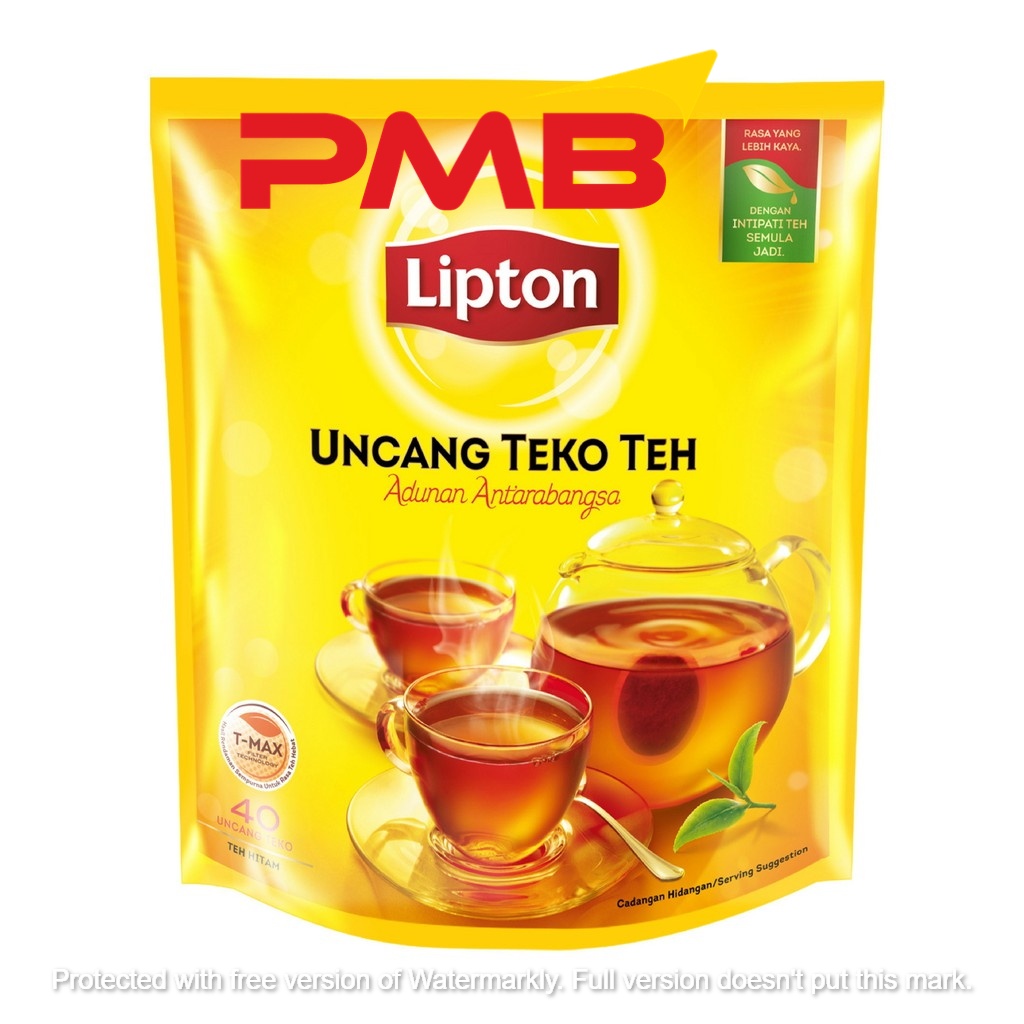 LIPTON TEA,  40TEABAG      /      BOX (DELIVER TO KOTA KINABALU ONLY)