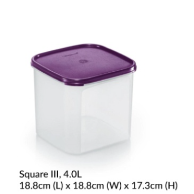 Tupperware Modular Mates Square (4.0L)