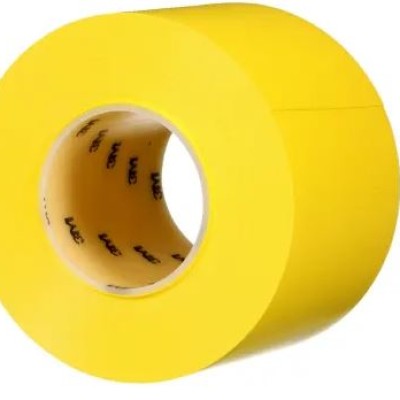 *3M 971 Yellow Vinyl 32.9m Floor Tape, 0.43mm Thickness