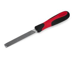 USA SNAP-ON 4" Soft Grip Handle  Cut Warding Miniature File (Red) P  /  N : SGF4W