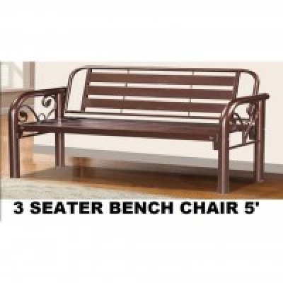 3 SEATER BENCH CHAIR 5'