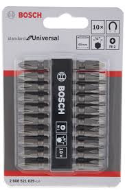 BOSCH 2X65MM SCREWDRIVER BIT (GREY)