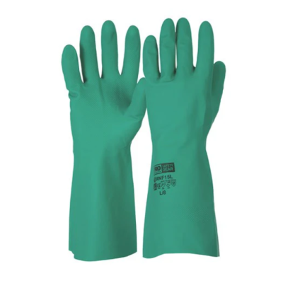 PROCHOICE SAFETY GEAR, RNF15-12. NITRILE gloves for aerospace, automotive, and chemical handling, sizes S to 3XL, pack of 12 pairs, EN 388-4002 compliant;