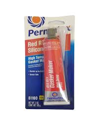 PERMATEX HIGH-TEMP 26B RTV SILICONE RED GASKET MAKER 85G, 81160