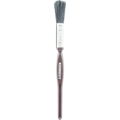 Kennedy 1 2in. Flat Natural Bristle Paint Brush, Plastic Handle KEN5331120K