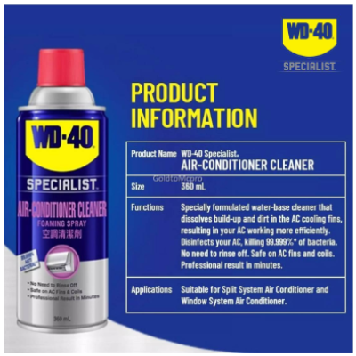 NP : *WD-40 Specialist Air Conditioner Cleaner 360ml