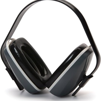 PYRAMEX SAFETY PRODUCTS, PM2010. Earmuffs with 22 dB noise reduction rating, durable nylon headband, soft foam ear cups, 