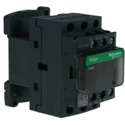 Schneider Electric TeSys D LC1D Contactor, 110 V ac Coil, 3-Pole, 9 A, 4 kW, 3NO, 690 V ac [P N: LC1D09F7]