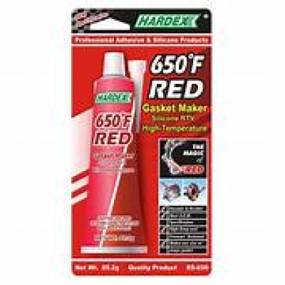 Hardex 650F Red RTV Silicone Gasket Maker