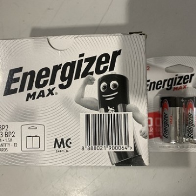 BATTERY ENERGIZER SIZEC 2PCS PACK (1 SET)