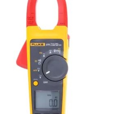 Fluke 375 Clamp Meter, 600A Dc, Max Current 600A Ac CAT III 1000 V, CAT IV 600 V