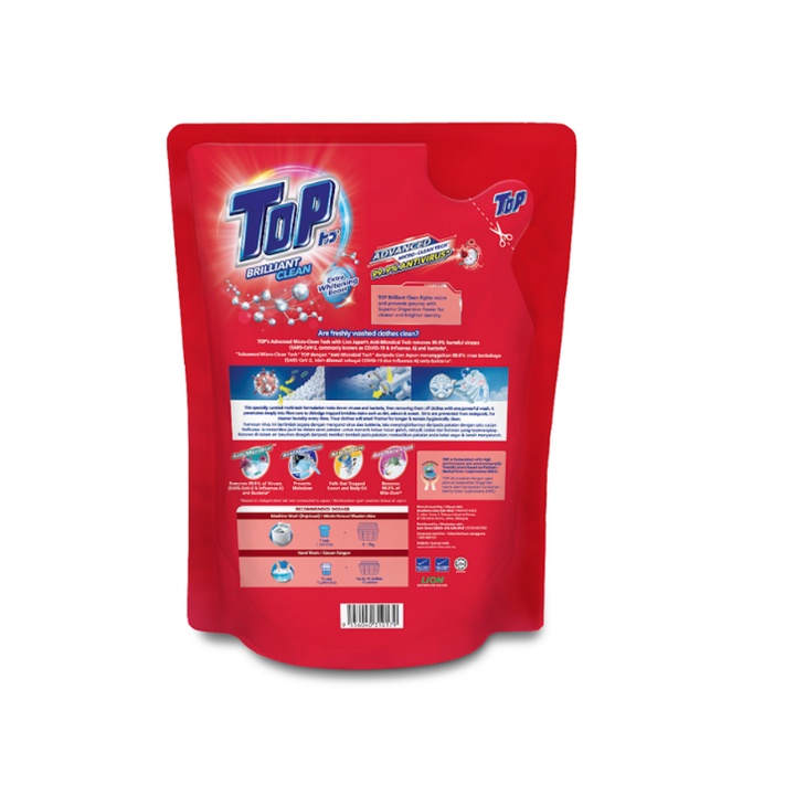 Top Liquid Detergent Refill 1.8kg