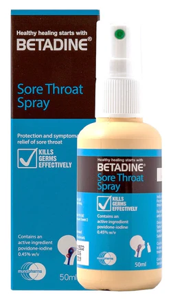 BETADINE SORE THROAT SPRAY