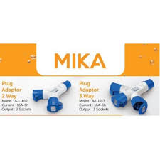 MIKA Plug Adaptor 2 Way