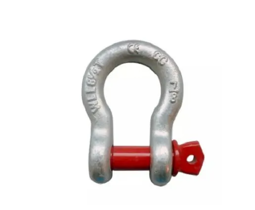 3  /  4" (WLL 3.25 TON) HG6209 H.D.GALV' D BOW SCREW PIN SHACKLE (BST) SF 6:1 C  /  W IN-HOUSE LOAD TEST CERT AND TAG