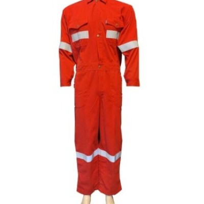 Preshrunk Cotton 270gsm Red Coverall