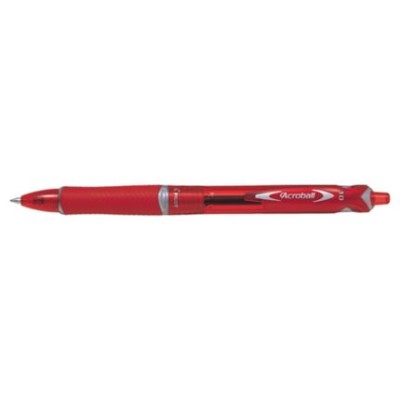 Pilot Acroball Retractable Ballpoint Red Pen 1.0mm