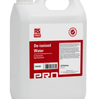 NP : *RS PRO 5 L Can Deionized Water for PCBs