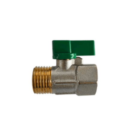 VIP 323 MF   1 2" Male x Female Brass Ball Valve