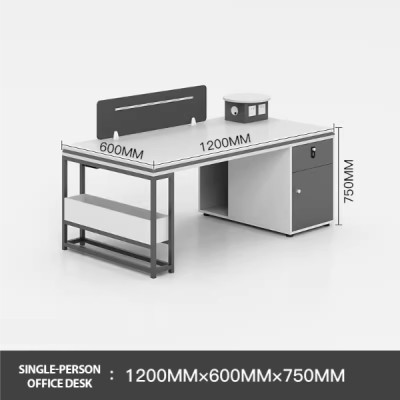 Guansheng Office Table 1.2M Single