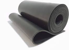 Neoprene rubber gasket Thickness: 3mm Width: 1.2mtr length 10m