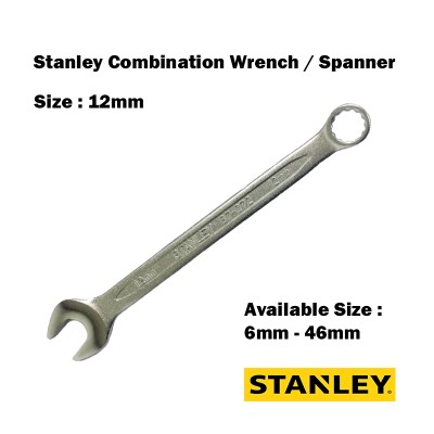 Stanley Slimline Combination Wrench Spanner 87-072 12MM