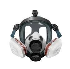 FULL FACE SHIELD MASK FOR CHEMICAL HANDLING