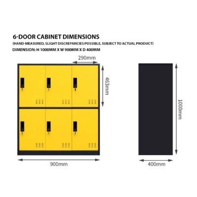 Backpack Storage Cabinet - Employee 6 Locker