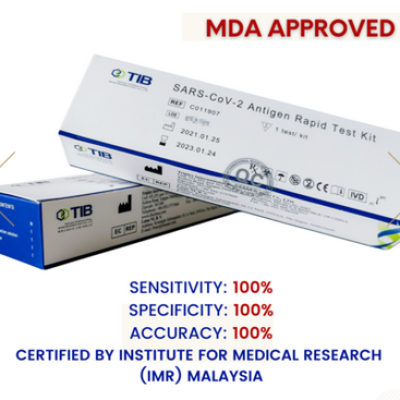 TIB SARS-CoV-2 Antigen Rapid Test Kit Saliva