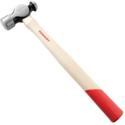 Kennedy Ball Pein Hammer, 1lb, Wood Shaft, Polished Face - KEN5251100K