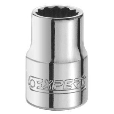 Expert By Facom 8mm Bi-Hex Socket With 1 2 In Drive,  Length 38 Mm