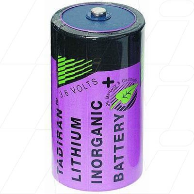 *Tadiran TL-5920 C Size 3.6V Lithium Thionyl Chloride Cylindrical Cell Battery