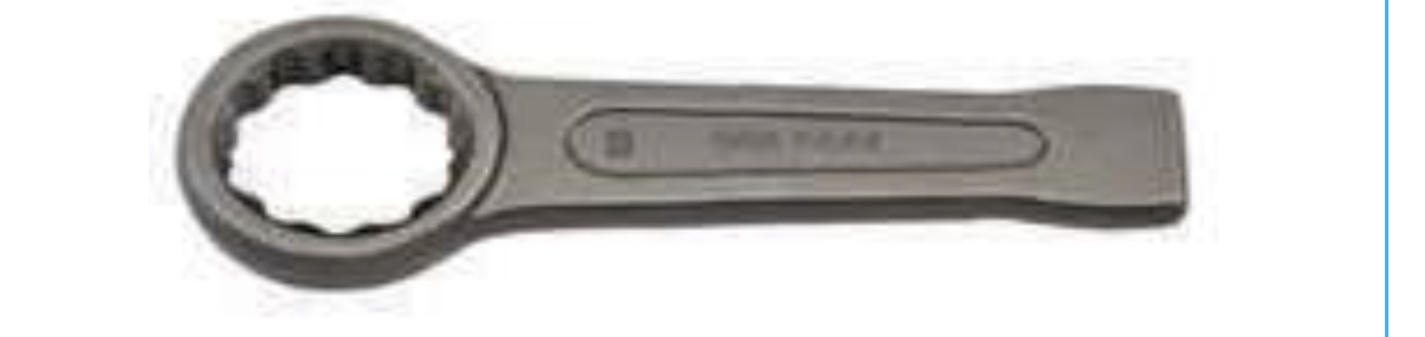 SLOGGING SPANNER -RING.WRENCH STRIKING 12POINT METRIC SIZE:36mm, IMPA:611104