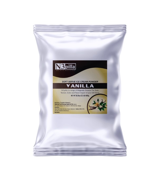 ICE CREAM POWDER (N3 VANILLA SOFT SERVE ICE CREAM POWDER 1KG)