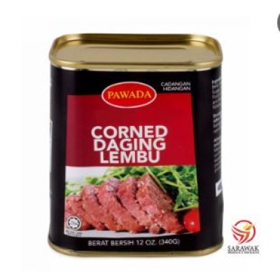 Canned Food, Corned Beef, Pawada (340g)