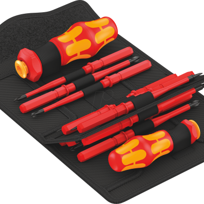 WERA Kraftform Kompakt Screwdriver Set 16 Piece VDE Approved - 05057484001