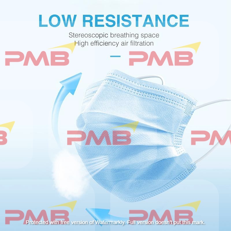 3-PLY DISPOSABLE PROTECTIVE MASK