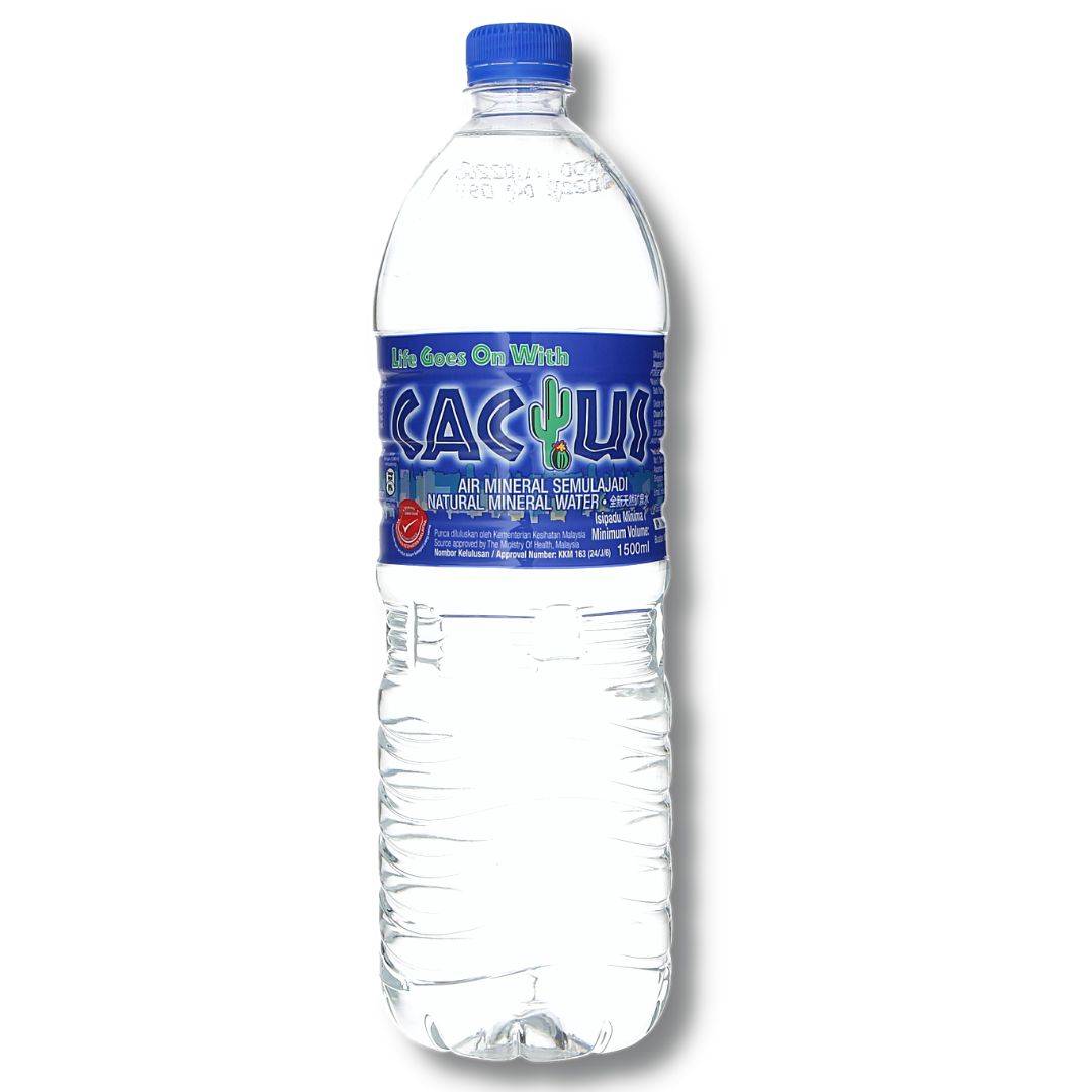 CACTUS N      /      MINERAL WATER 1.5L x 12