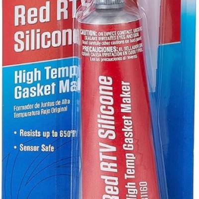 SEALANT SILICON PERMATEX 81160 RED, 3OZ, C