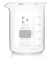 DURAN Low Form Beaker 600ml with Spout