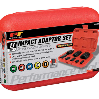 PERFORMANCE TOOL M795 IMPACT ADAPTOR SET