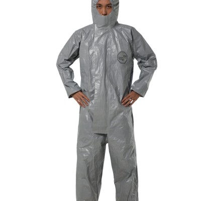 Dupont Tychem 6000  Tychem F Coverall, Grey