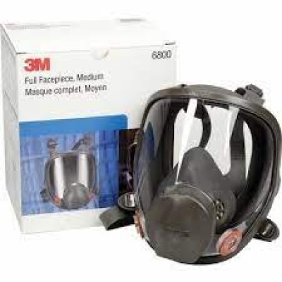 RESPIRATOR FULL FACE MASK 3M 6800 (1 MASK PER BOX)