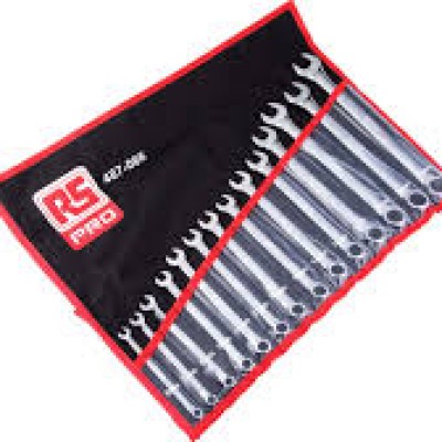 Combination Spanner Set, Metric 14 PCS Size 6-22MM