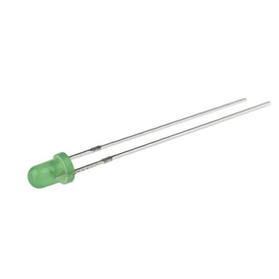 *Wurth Elektronik2.4 V Green LED 3mm Through Hole, WL-TMRC 151031VS04000 [50pcs]