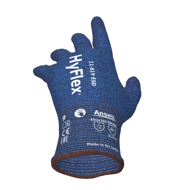 HANDGLOVE  SRG ANSELL 11-819 ESD -SIZE M