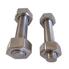 STUD BOLT C  /  W 2 NUTS - 7  /  8" UNC x 384 LG