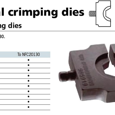 FACOM Hexagonal Crimping Dies