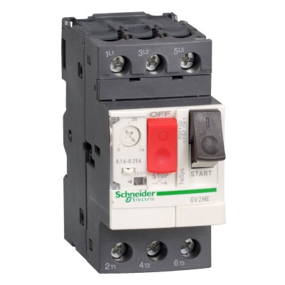 Schneider Electric 0.25 ? 0.4 A TeSys Motor Protection Circuit Breaker